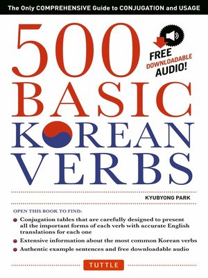 cover image of 500 Basic Korean Verbs